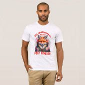 Blooming Fox Mode esthetisch T-shirt (Voorkant volledig)