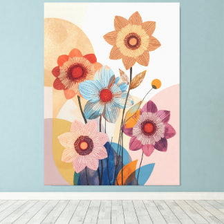 Blooming Harmony Canvas Afdruk