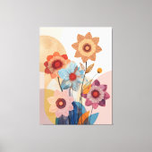 Blooming Harmony Canvas Afdruk (Voorkant)