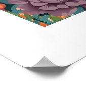 Blooming Heart Poster (Hoek)