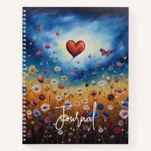 Blooming Hearts Motivatie Tijdschrift Notitieboek