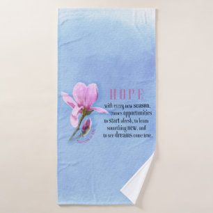 Blooming Hope Badhanddoek
