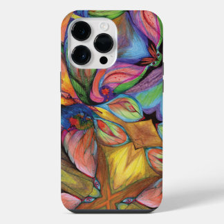 Blooming in liefde iPhone 14 Pro Max hoesje
