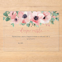 Blooming in Love Luierspel Roze Baby Shower