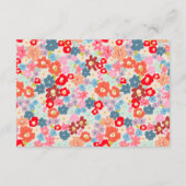 Blooming Joy Trouwkleding Kleurenpalet Informatiekaartje (Achterkant)