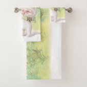 Blooming Lily Bad Handdoek (Insitu)