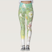 Blooming Lily Leggings (Voorkant)