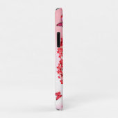 Blooming Lips: Floral Butterfly Kiss Case-Mate iPhone Case (Achterkant/rechts)
