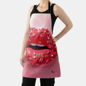 Blooming Lips: Floral Butterfly Kiss Schort (Insitu)