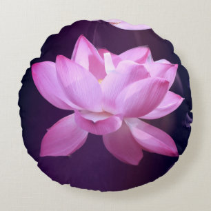 Blooming Lotus Flower Rond Kussen
