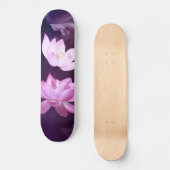 Blooming Lotus Flower Skateboard (Voorkant)