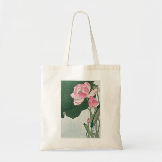 Blooming Lotus Tote Bag (Voorkant)