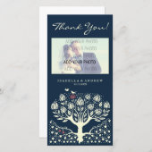 Blooming Love Tree mariage merci ref.wi1 (Devant / Derrière)