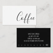 Blooming Loyalty Coffee Punch Loyalty Card (Voorkant / Achterkant)