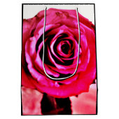 Blooming Roos Medium Cadeauzakje (Achterkant)