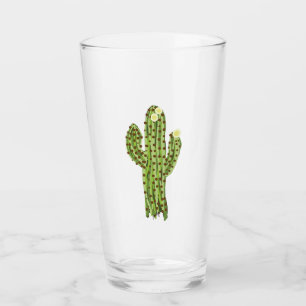 Blooming Saguaro Pint Glass Glas
