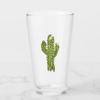 Blooming Saguaro Pint Glass Glas