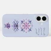 Blooming Serenity Mandala iPhone 16 Coque (Verso (horizontal))