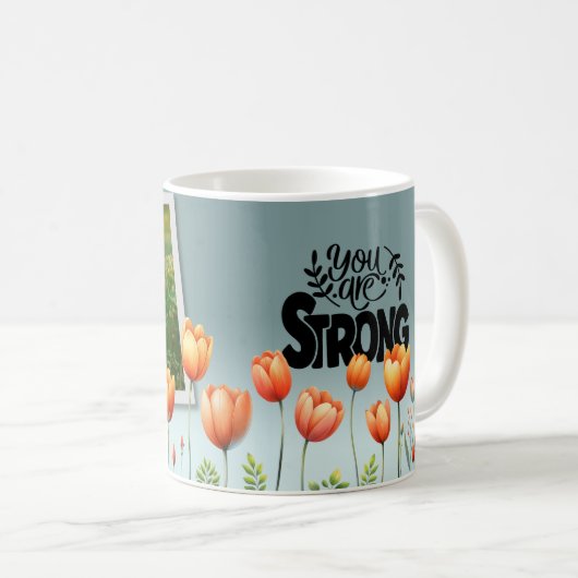 Blooming Strength Mug (Devant droit)