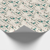 Blooming Succulents Patroon Cadeaupapier (Hoek)