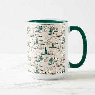 Blooming Succulents Patroon Mok