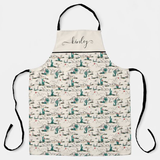 Blooming Succulents Patroon Schort (Voorkant)