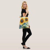 Blooming Sunshine Canvas Canvas tas (Op model)