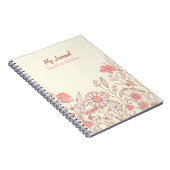 Blooming Thoughts | Cahier Floral (Côté Droit)