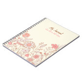 Blooming Thoughts | Cahier Floral (Côté gauche)