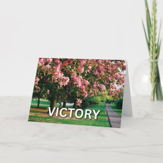 Blooming Tree - Overwinning Kaart (Voorkant)