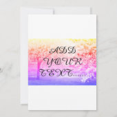 Blooming trees Pinkish BLOOmish  Save The Date (Achterkant)