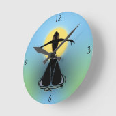 Blooming Vrouw  Ronde Klok (Hoek)