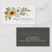 Blooming Waterverf Visitekaartje (Voorkant / Achterkant)