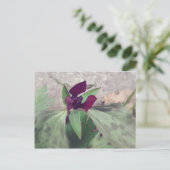 Blooming Wildflower Briefkaart (Staand voorkant)