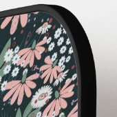 Blooming Wildflowers Aangepaste naam Pickleball Paddle (Links Detail)