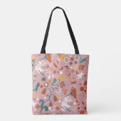 Blooming Wind Toto Bag Draagtas (Achterkant)