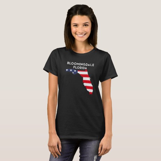 Bloomingdale Florida USA T-shirt (Voorkant volledig)
