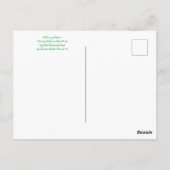 Bloomings from California : Carte postale Coyote B (Dos)