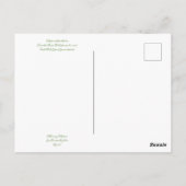 Bloomings uit Californië: Native Meadow Briefkaart (Achterkant)