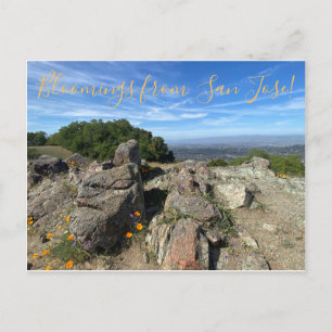 Bloomings uit San Jose! Briefkaart