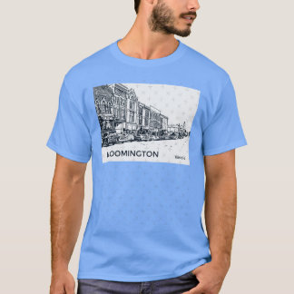 Bloomington Illinois Oversized T-shirt