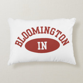 Bloomington Indiana College Canvas Art Tile Accent Kussen