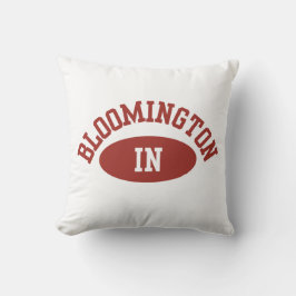 Bloomington Indiana College Decor Pillow Kussen