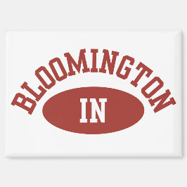 Bloomington Indiana Fridge Magnet College Gift Magneet
