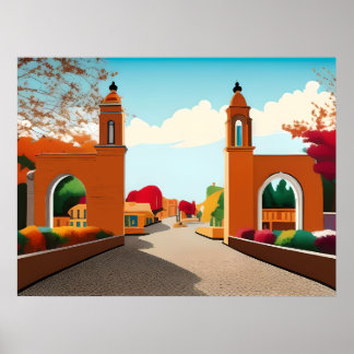 Bloomington Indiana-Poster Poster