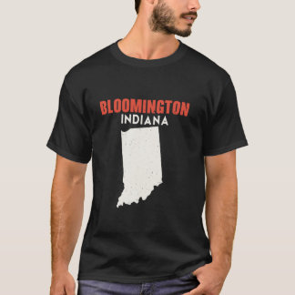 Bloomington Indiana Verenigde Staten Verenigde Sta T-shirt