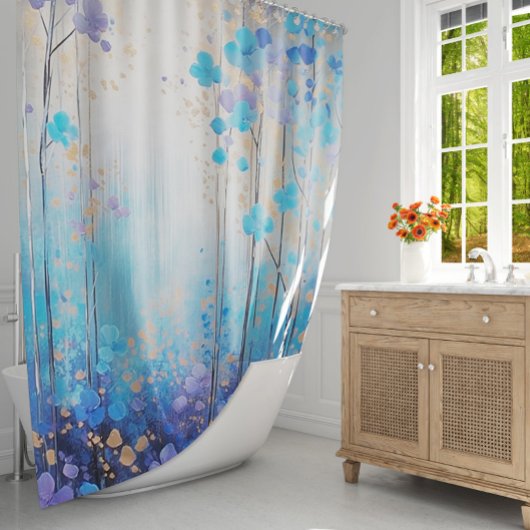 Blooms & Bliss : Aquarelle Dream Douche rideau