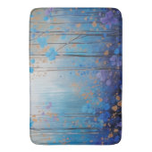 Blooms & Bliss: Waterverf Droomdouche Badmat (Voorkant Verticaal)