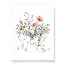 Blooms Book Botanische Lijnkunst Posters