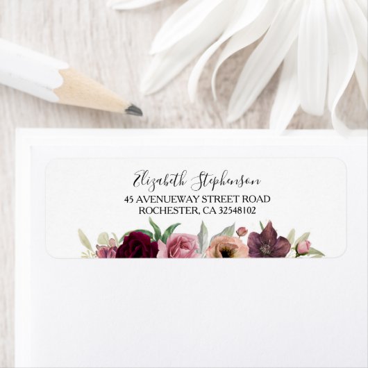 Blooms Bruiloft Etiket (Insitu)